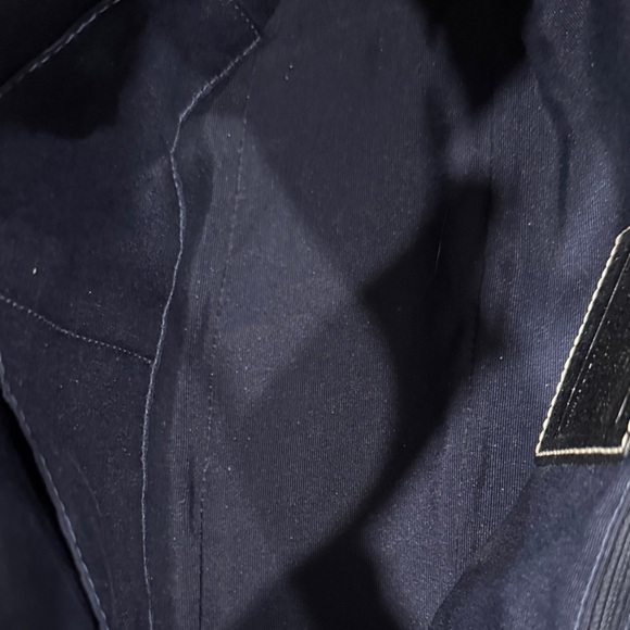 COACH Y2K 2000’s East West 9363 Shoulder Bag Leather Canvas Black Signature - Picture 11 of 15